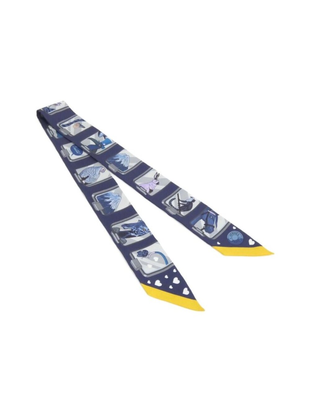 Hermes Story Twilly Scarf